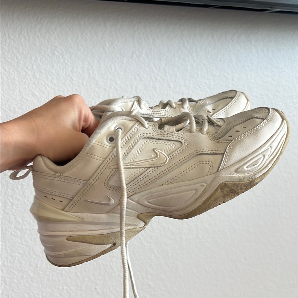 RARE Chunky Nike White Sneakers (bought on stockX)